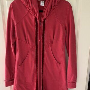 Prairie Underground Red Long Hooded Cloak